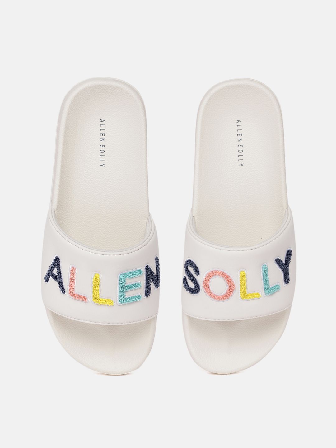 Buy Allen Solly Allen Solly Women Brand Logo Woven Design Sliders