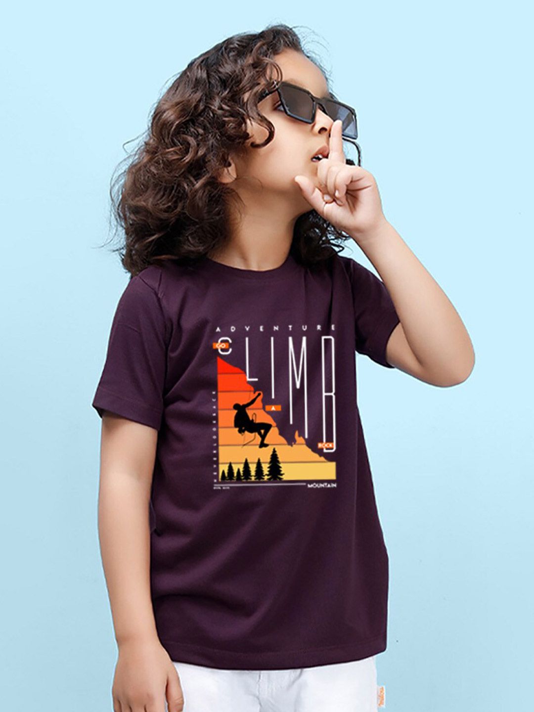 NUSYL Boys Graphic Printed Round Neck T-shirt-picture-17