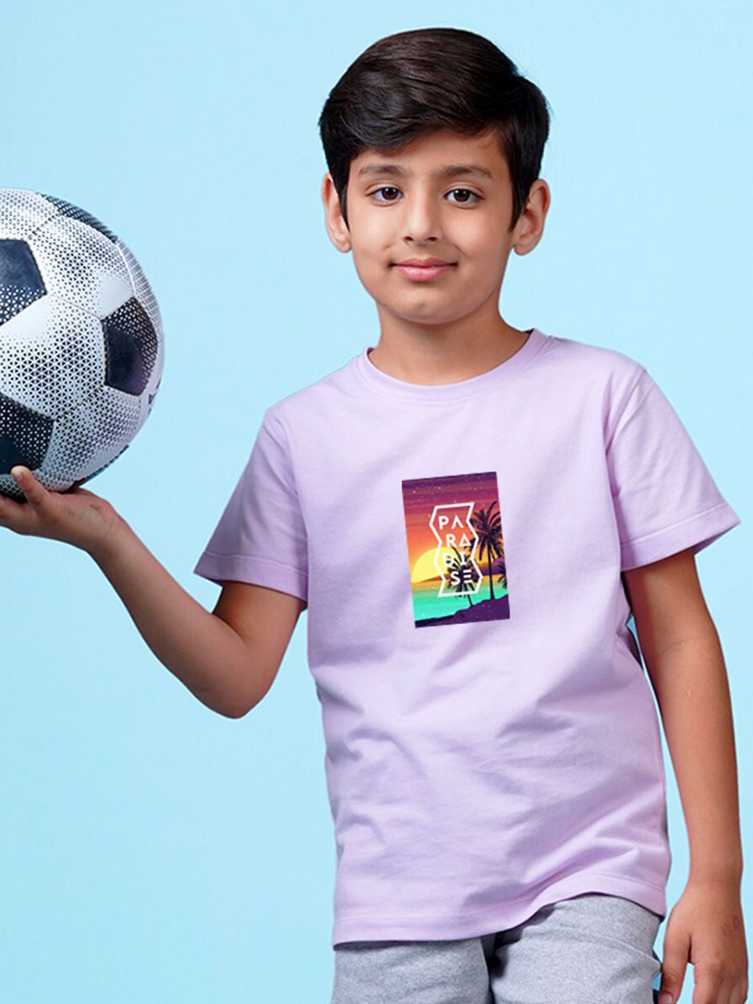 NUSYL Boys Typography Printed Round Neck T-shirt-picture-37