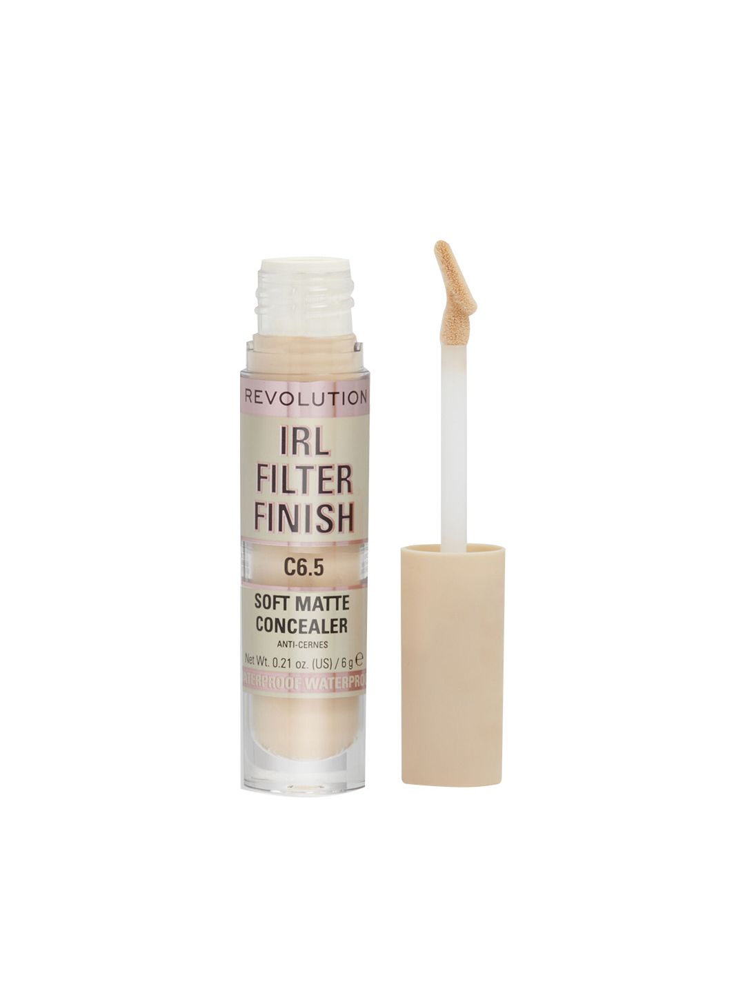 Makeup Revolution London IRL Filter Finish Soft Matte Concealer 6g - Shade C6.5-image-21