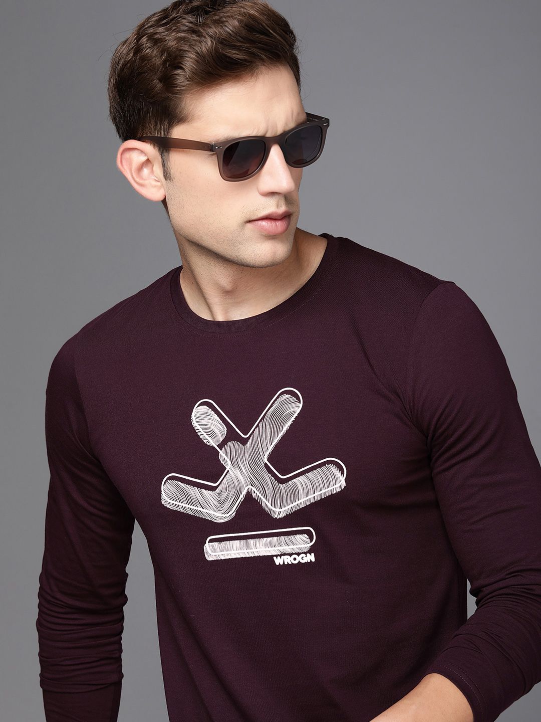 Wrogn t on sale shirts full sleeves