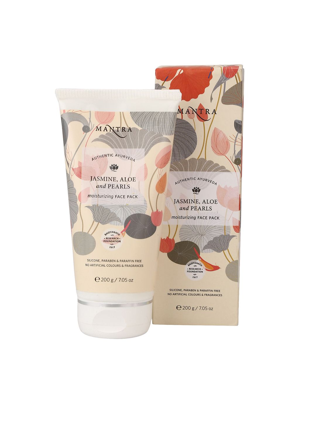 Mantra Jasmine Aloe & Pearls Moisturizing Face Pack - 200 g-image-36