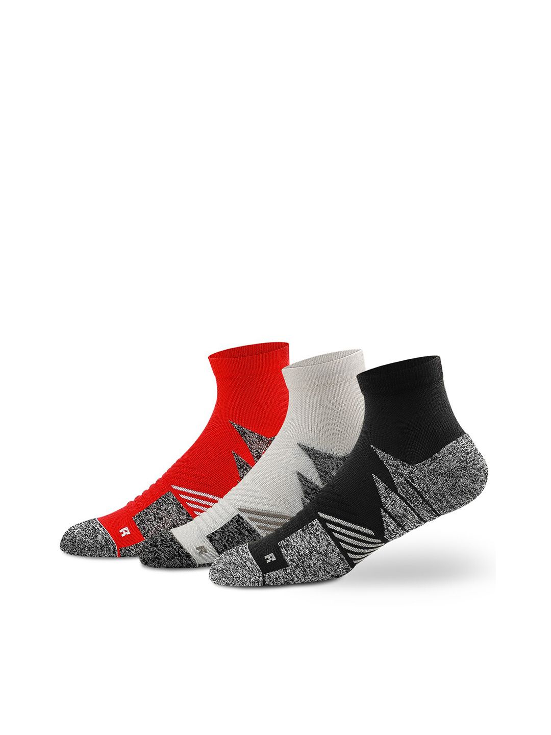 Supersox Men Pack of 3 Patterned Ankle Length Socks-picture-30