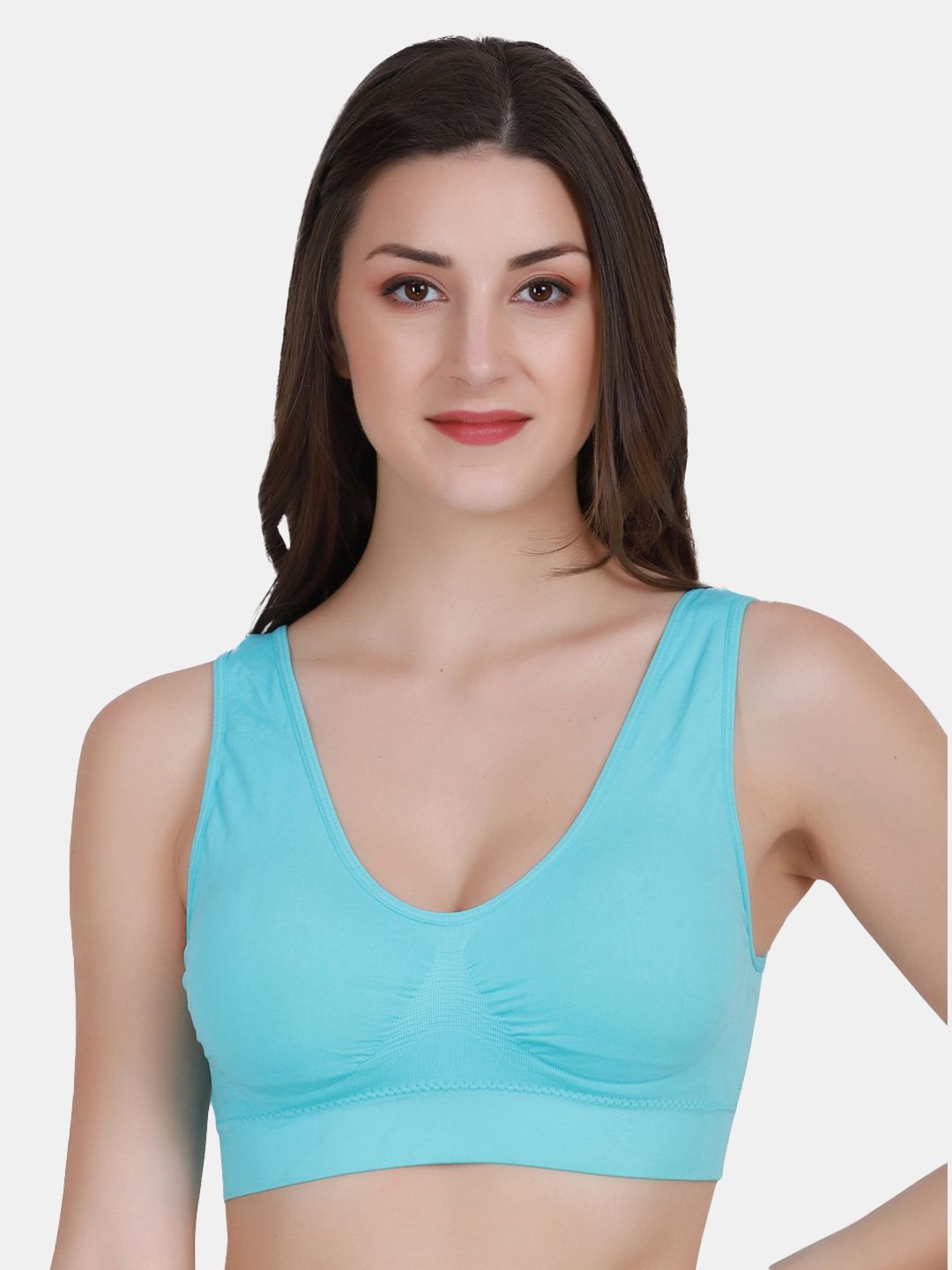 Amour Secret Navy Blue Lightly Padded Sports Bra-picture-42