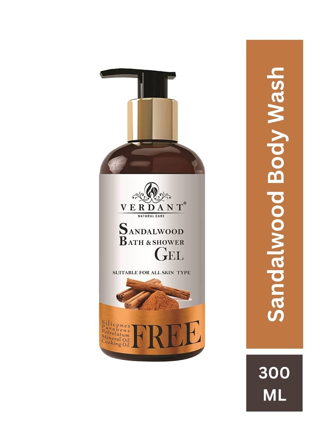 Verdant Natural Care Sandalwood Bath & Shower Gel - 300 ml-picture-33