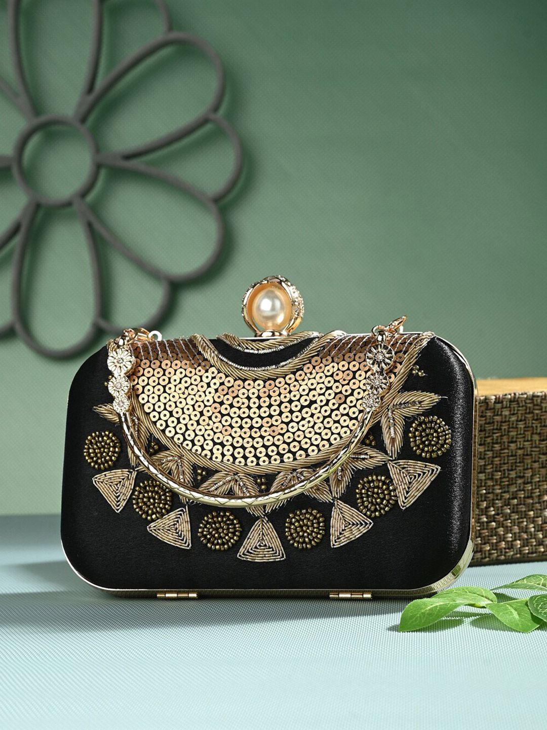 Toobacraft Embellished Box Clutch-picture-20