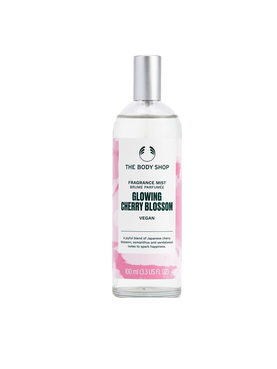 THE BODY SHOP Glowing Cherry Blossom Long Lasting Vegan Body Mist - 100 ml-image-38