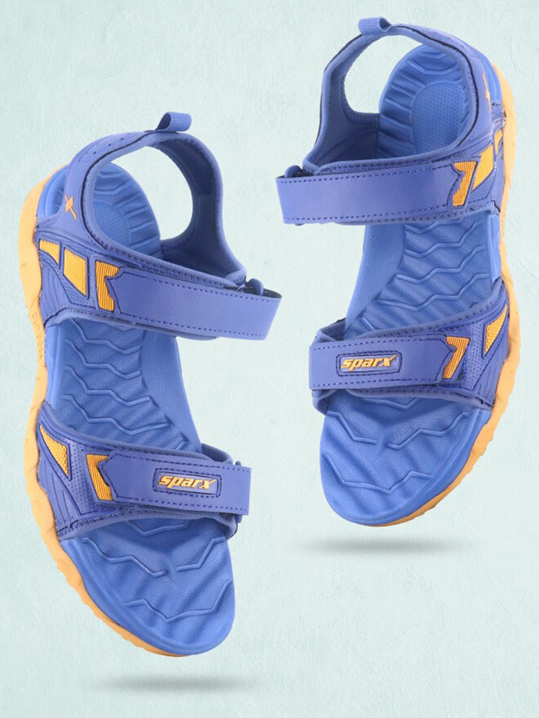 Sparx Men Textured Sports Sandals-image-45