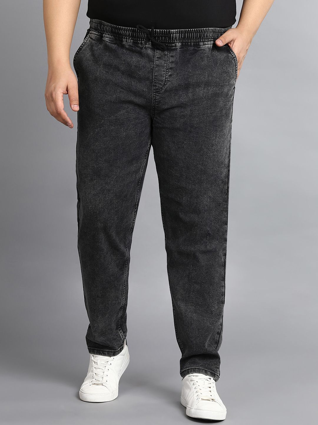 Urbano Plus Men Mid-Rise Light Fade Stretchable Jeans-picture-14