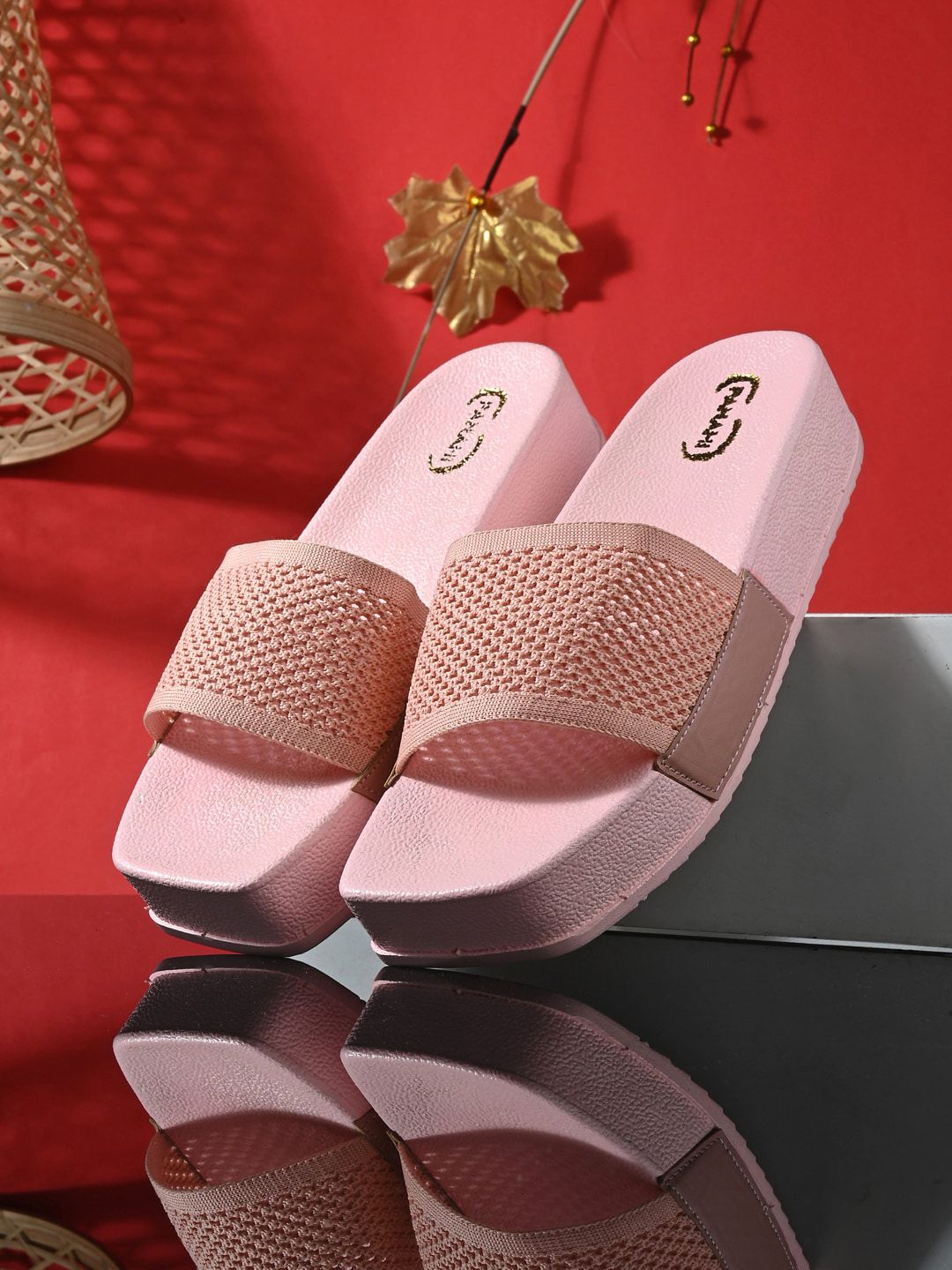 PANAHI Woven Design Flatform Heels-picture-15