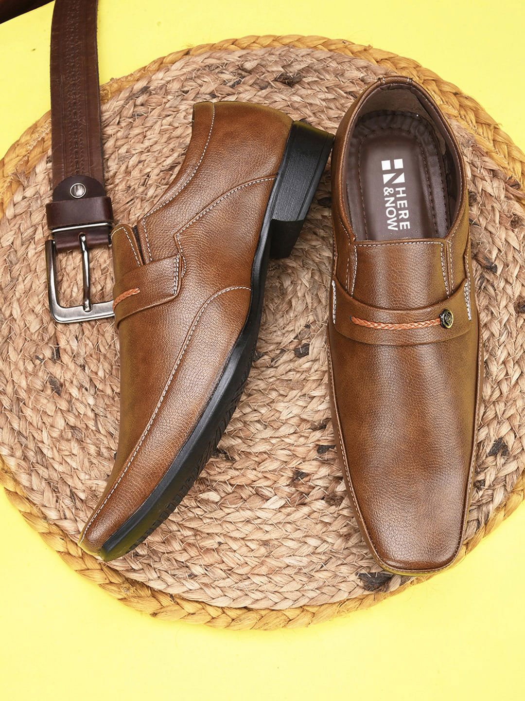 HERE&NOW Men Formal Slip-Ons-picture-27