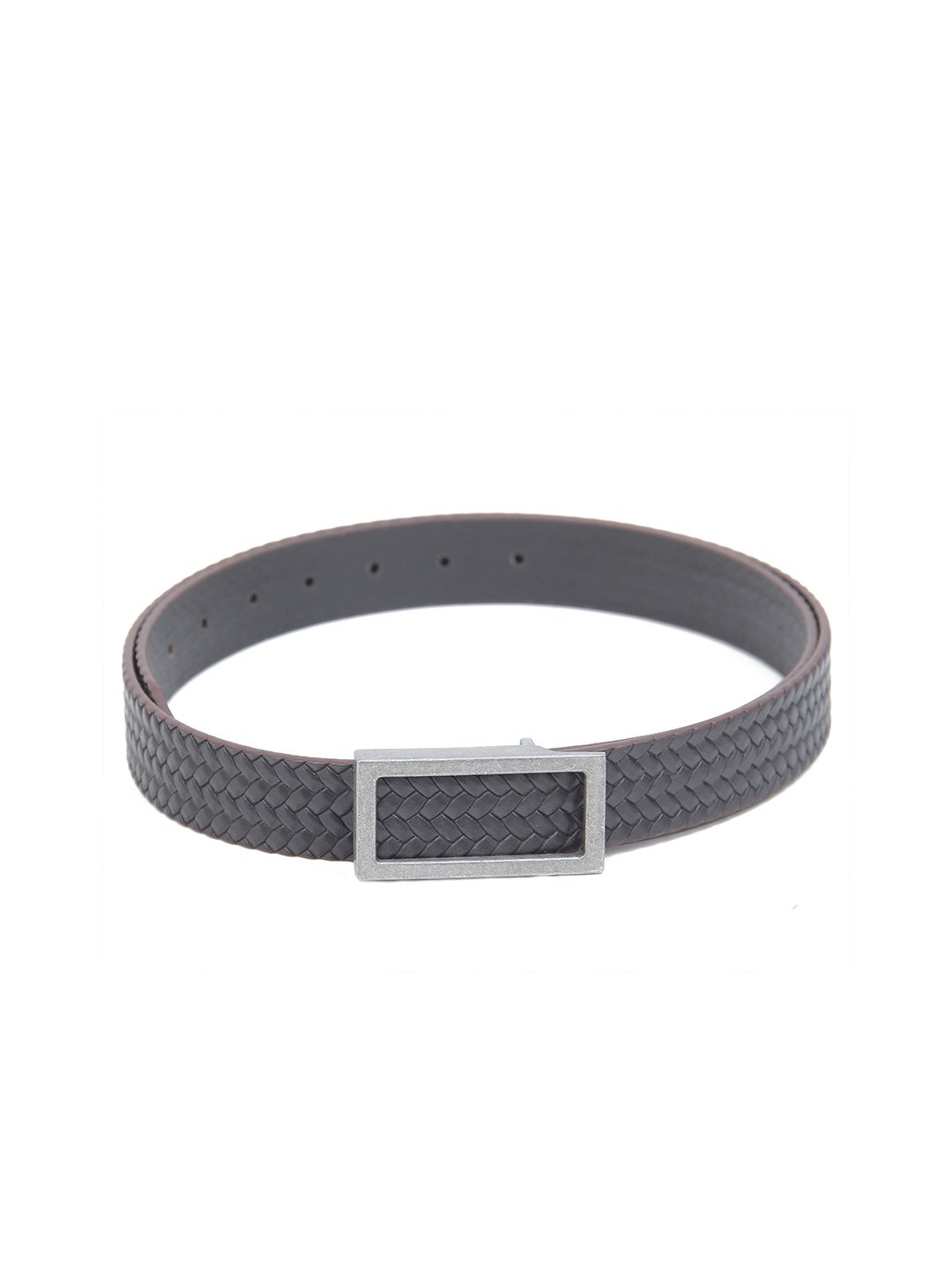 Calvadoss Men Textured Leather Belt-image-30