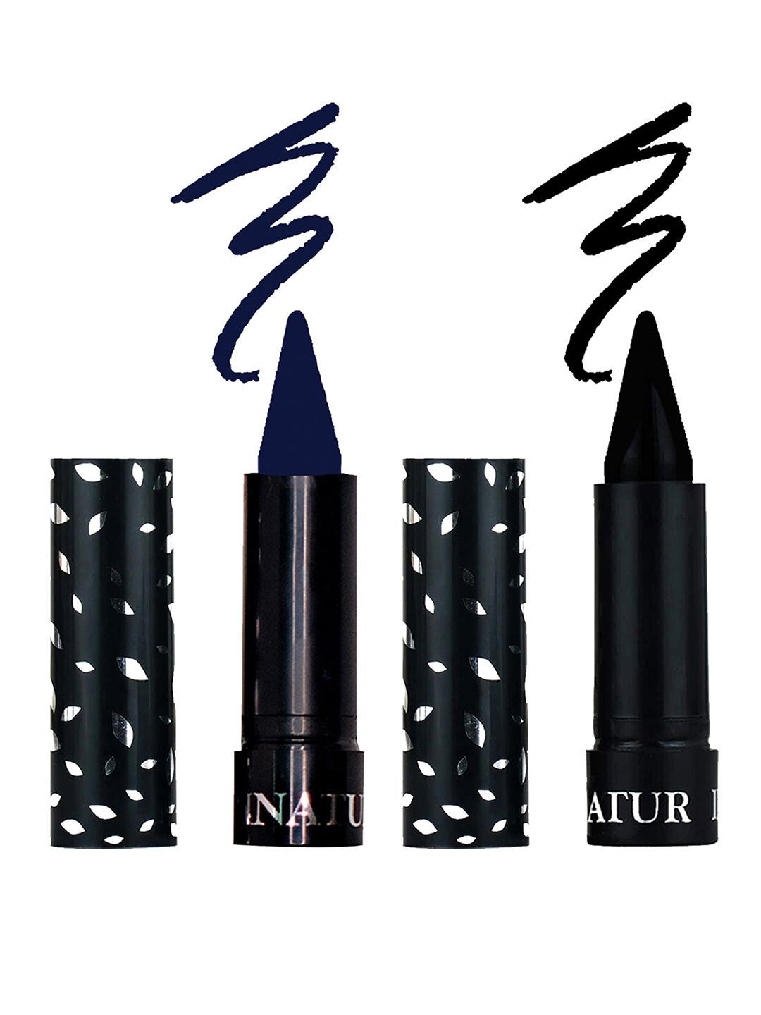 Inatur Black & Blue Kajal - 3.5 g Each-picture-29