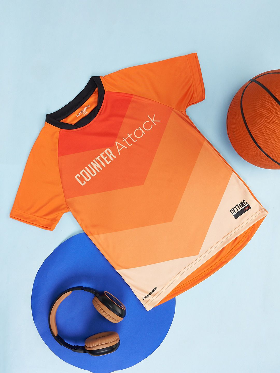 Pantaloons Junior Boys Typography Printed T-shirt-picture-27