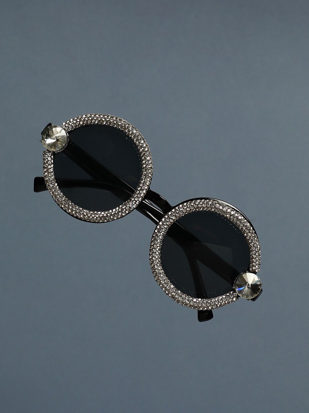 HAUTE SAUCE by  Campus Sutra Women Embellished Round Sunglasses AW23_SOHISG9139-picture-10