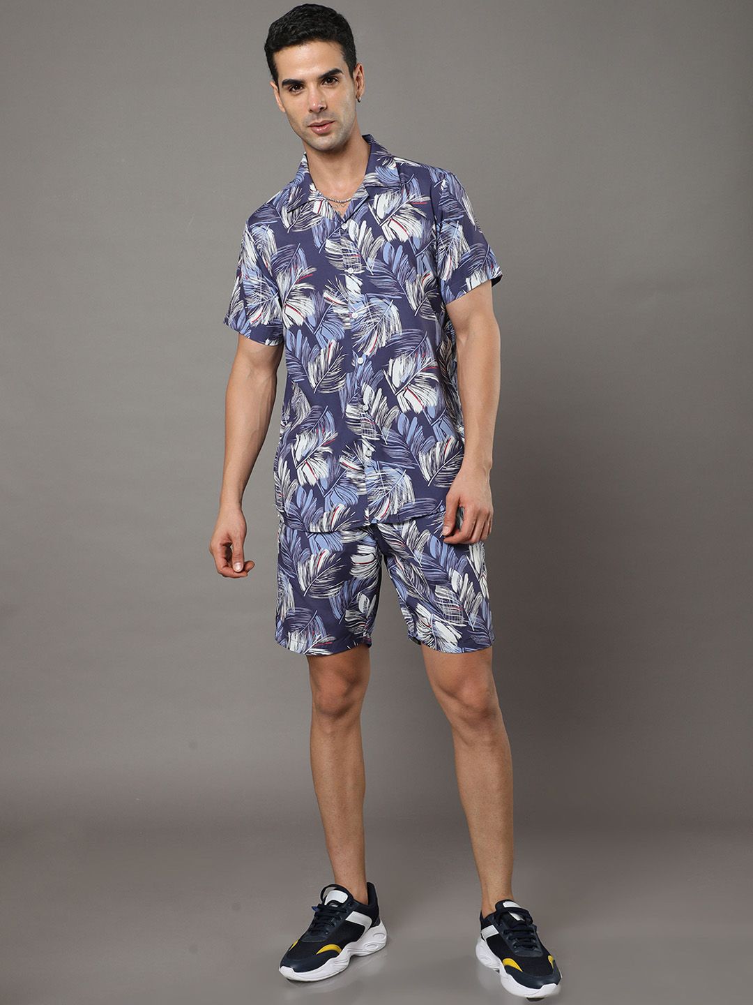 Bushirt Floral Printed Night suit-picture-27