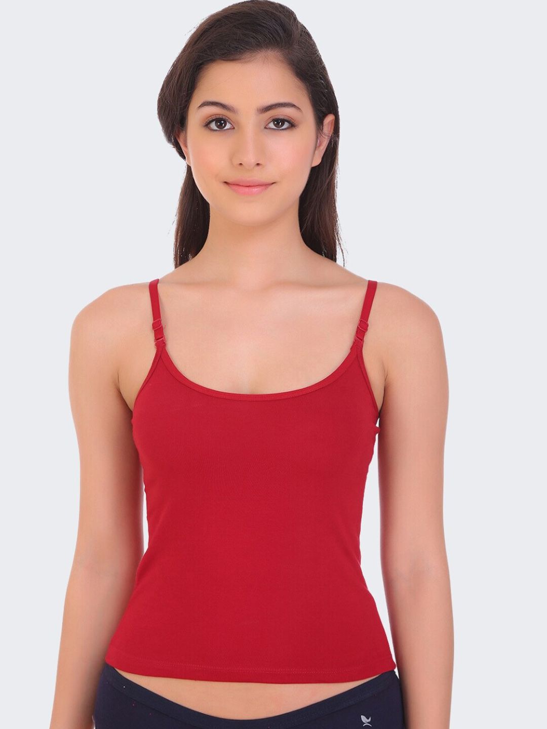 POOJA RAGENEE Pure Cotton Shoulder Straps Camisole-picture-54