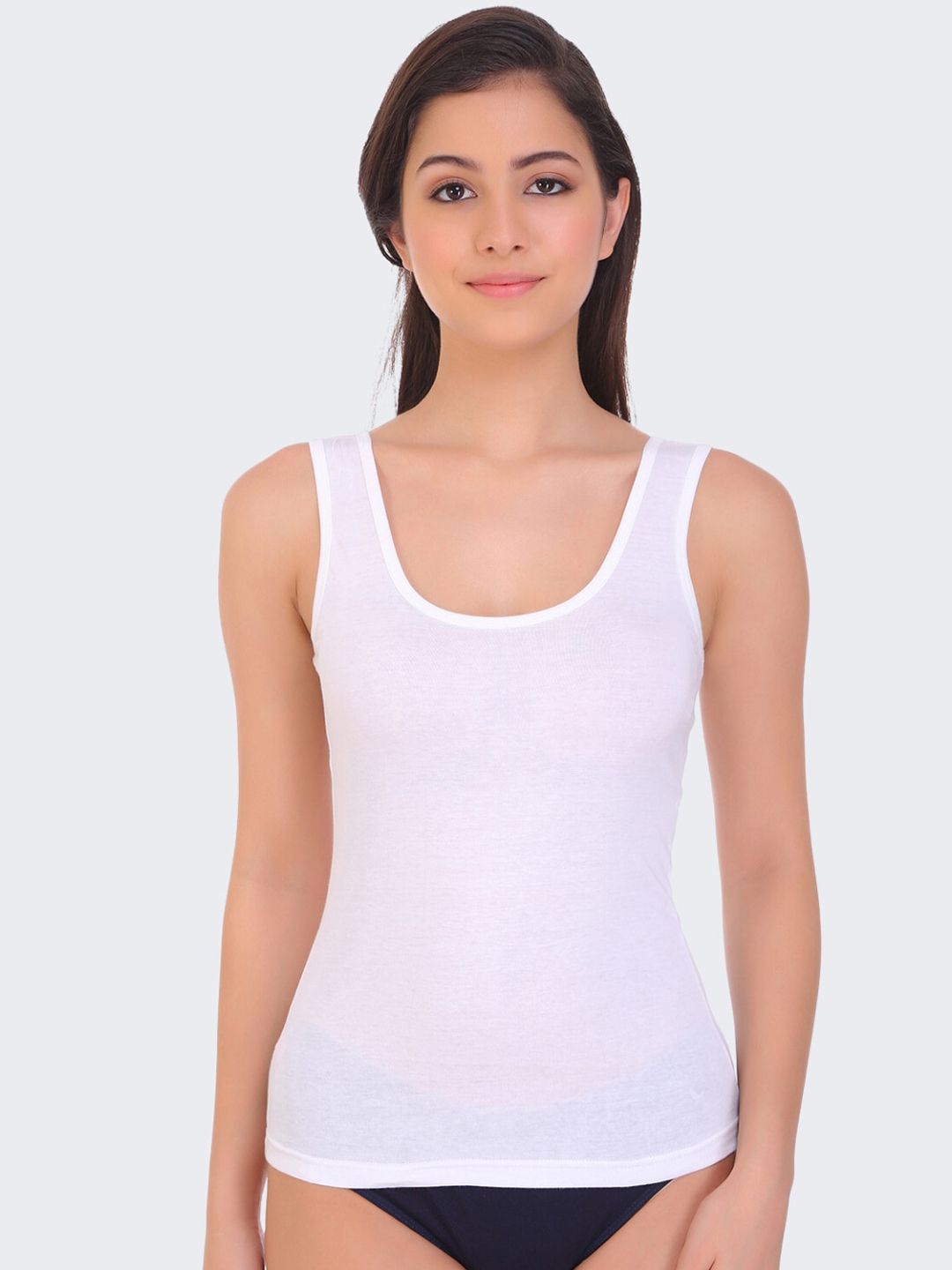 POOJA RAGENEE Non Padded Pure Cotton Camisole-picture-33