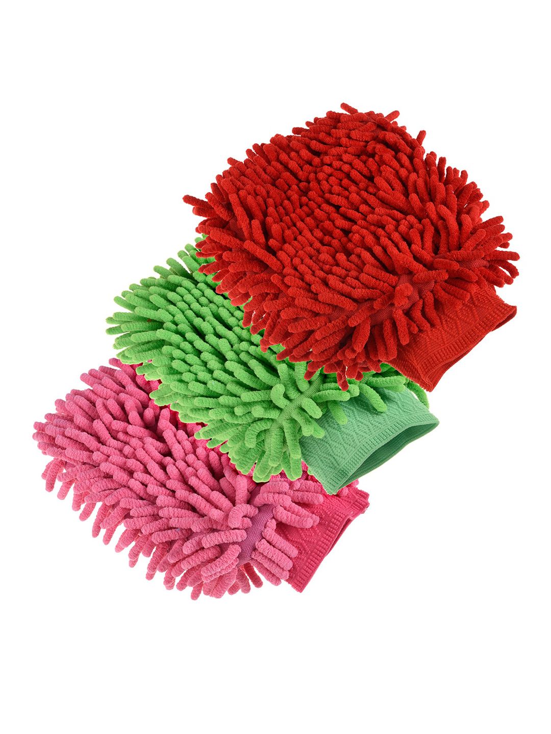 Kuber Industries Red & Pink 3 Pieces Hand Duster-picture-18