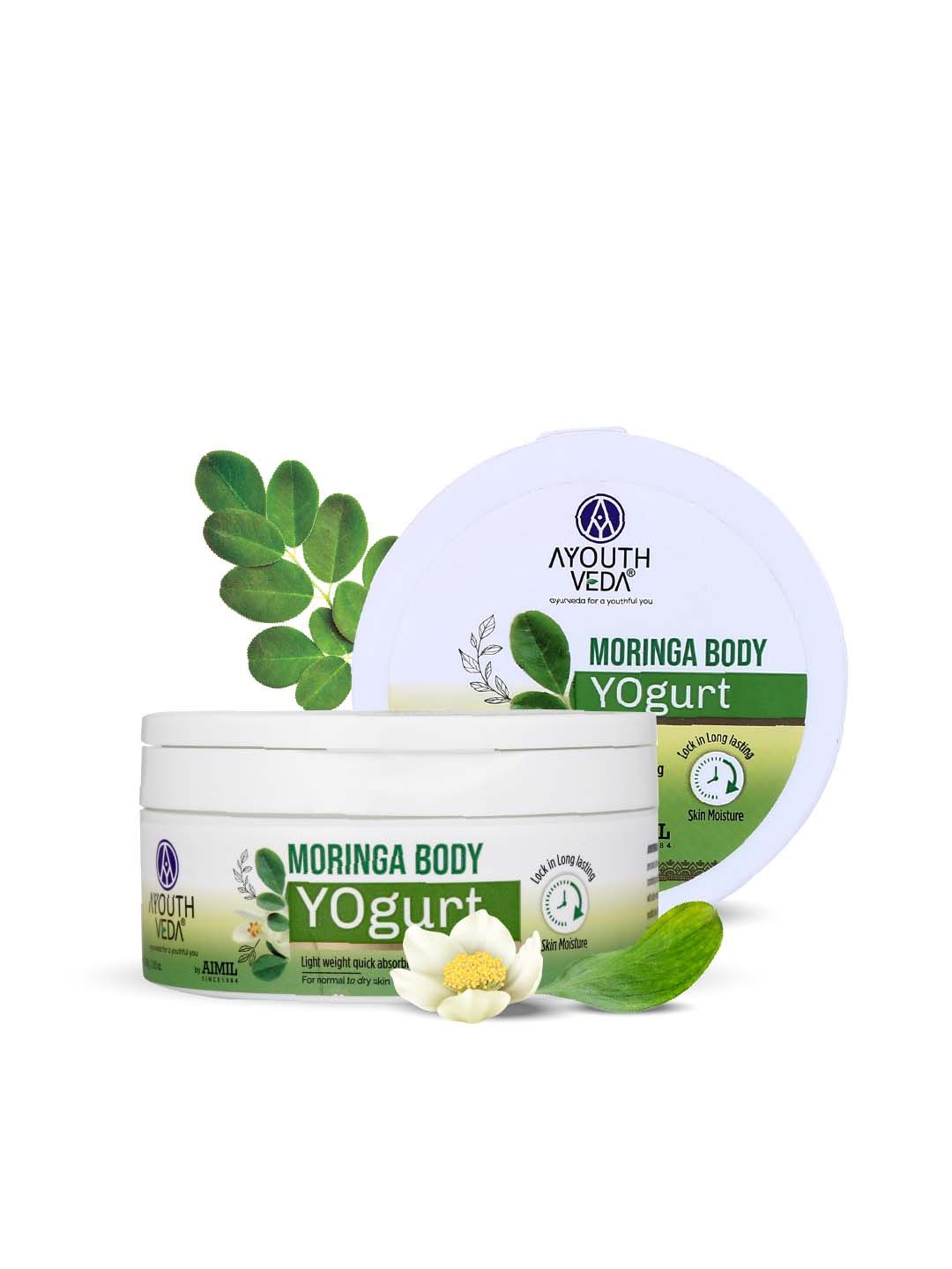 AYOUTHVEDA Moringa Deep Hydrating & Non Greasy Body Yogurt - 200 g-image-21