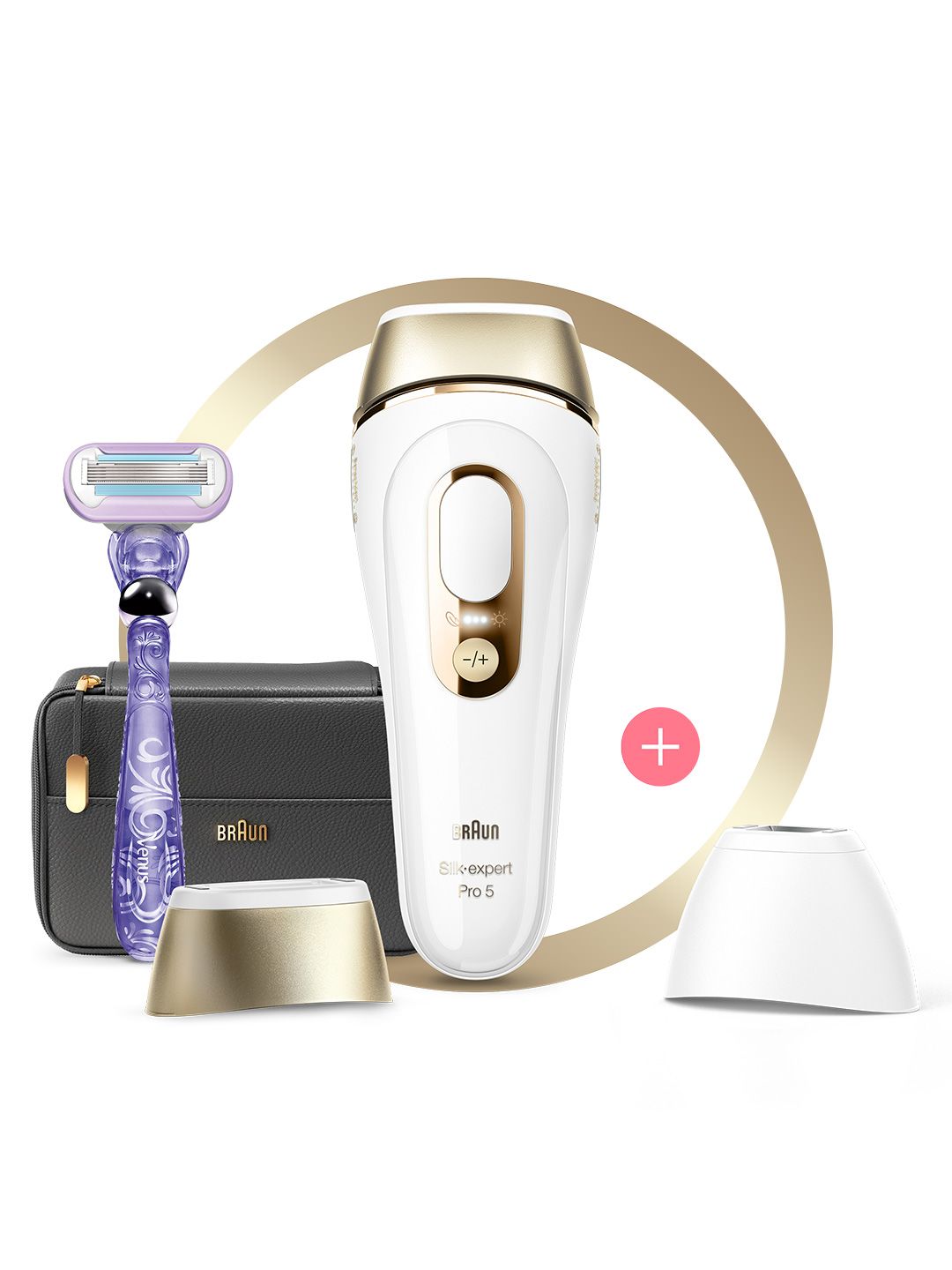 Braun Silk Expert Pro 5 PL5147 IPL Permanent Hair Removal Epilator - White