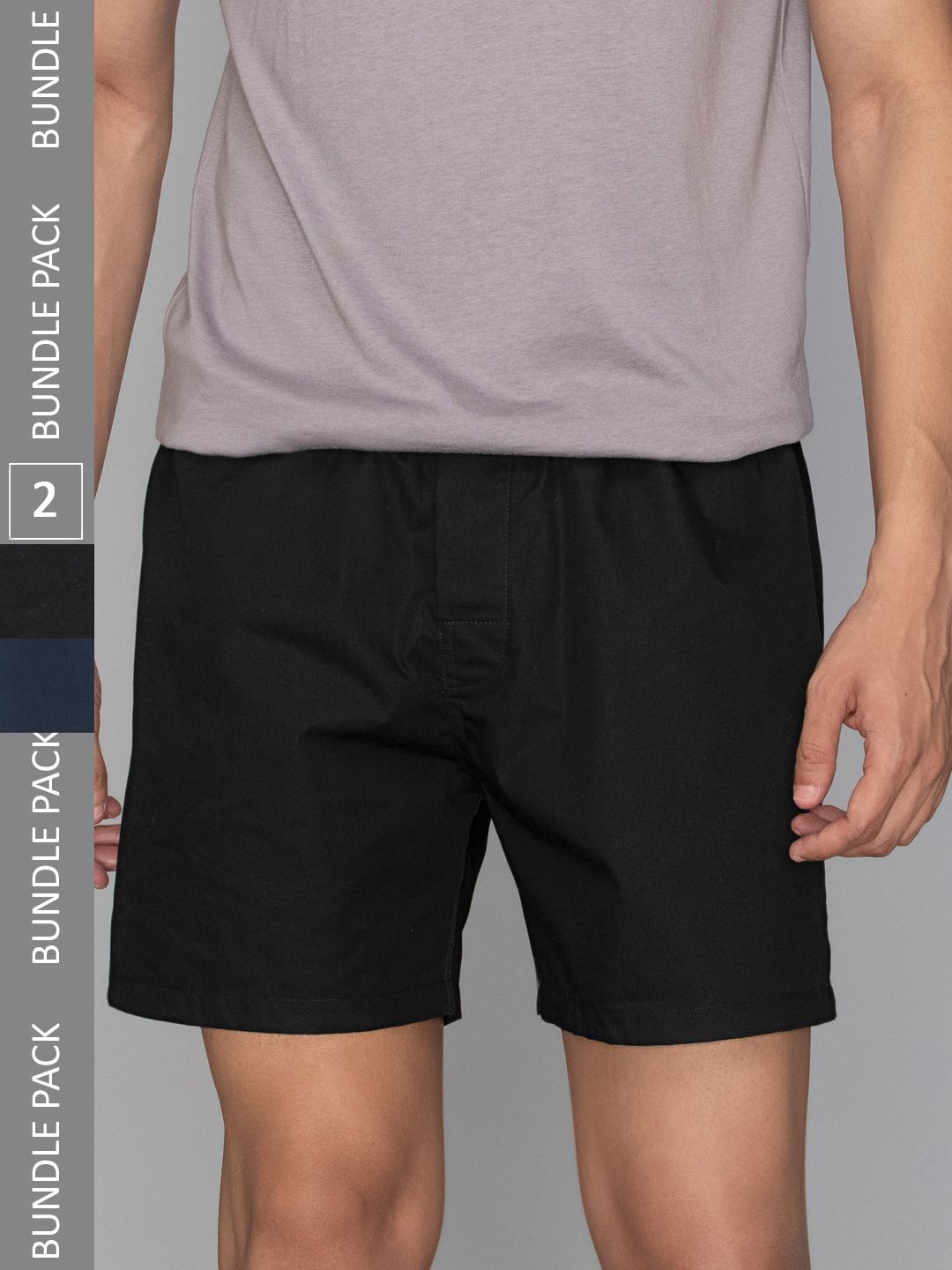 XYXX Men Pack Of 2 Pure Cotton Anti-Roll Boxers-picture-40