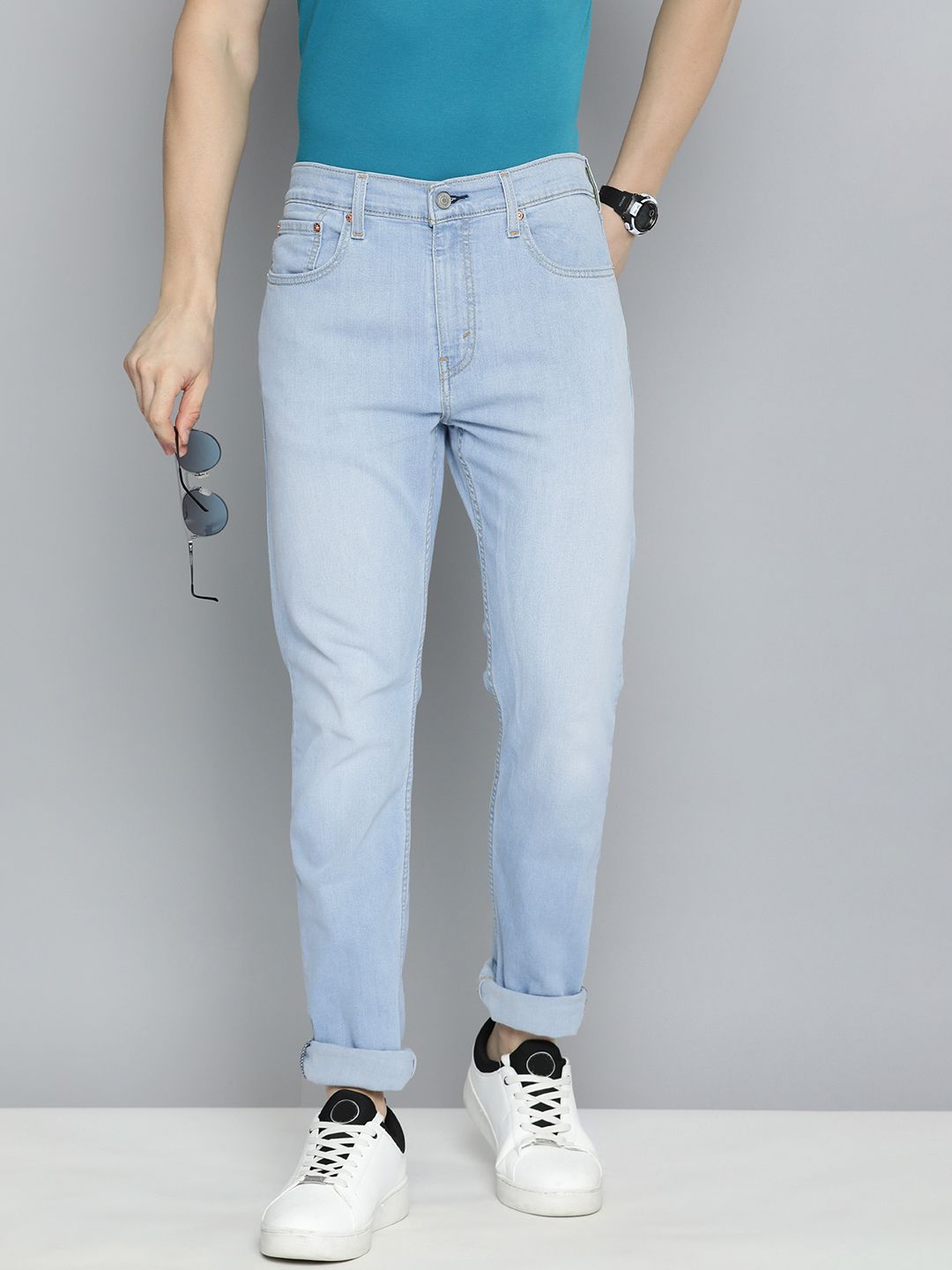 Levis Men 512 Slim Fit Light Fade Stretchable Jeans - Price History