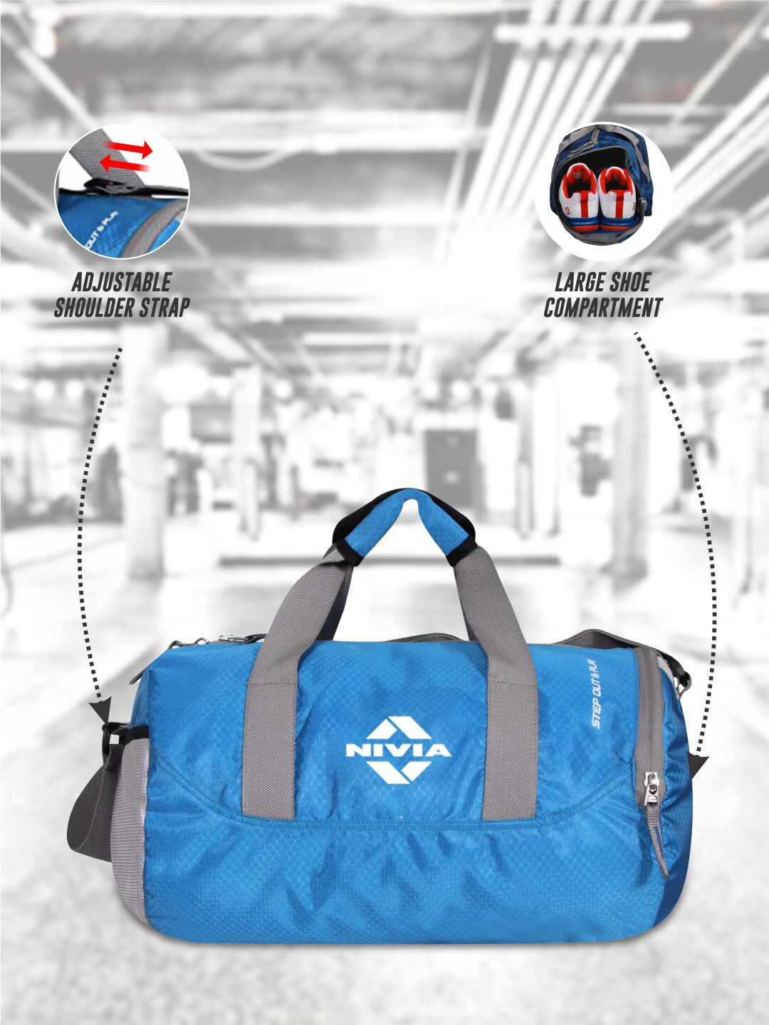 NIVIA Printed Beast Gym Bag-picture-37