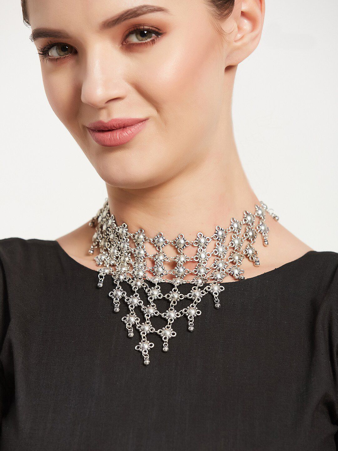 ATIBELLE Silver-Plated Necklace