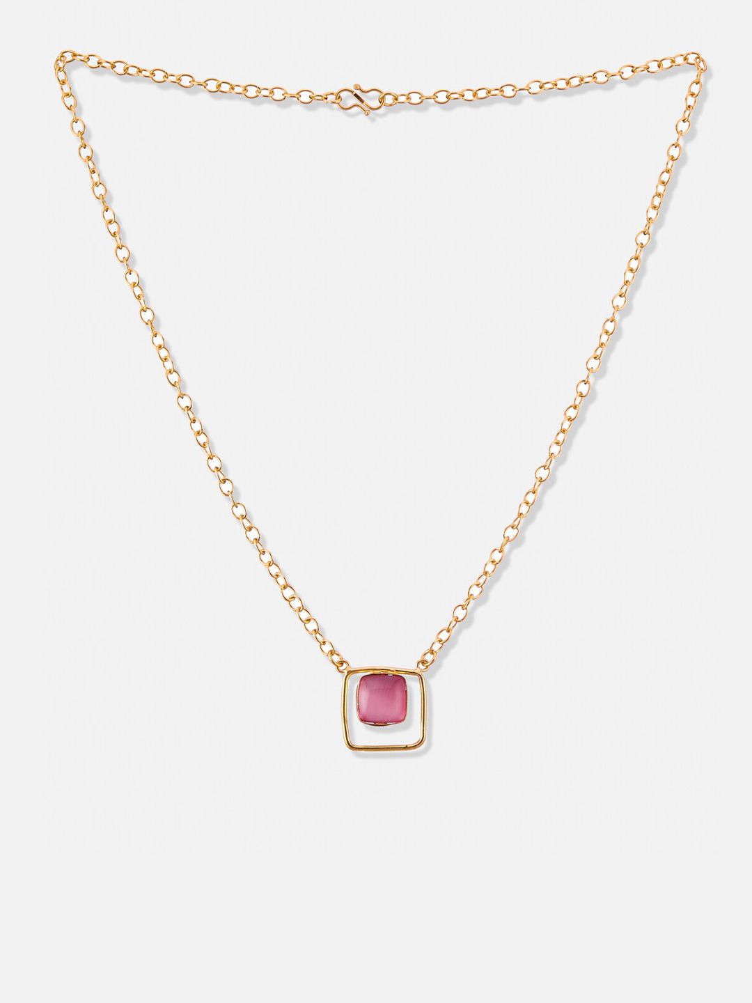 ATIBELLE Gold-Plated Artificial Stones Necklace