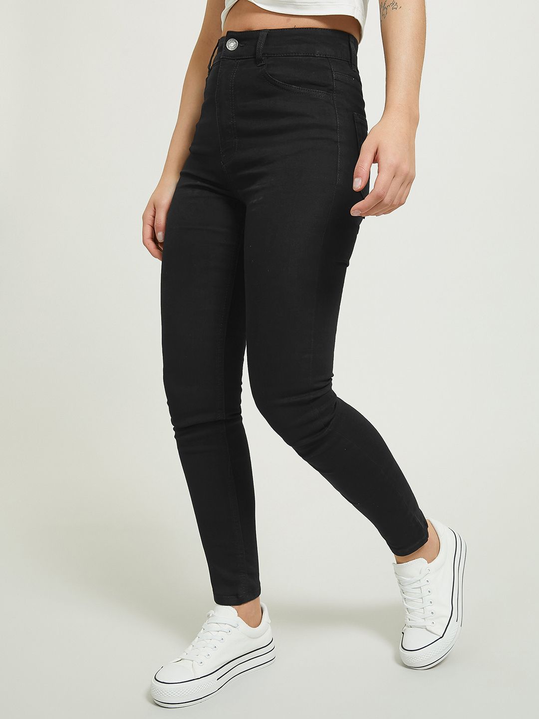 Buy Alcott ALCOTT Women Skinny Fit High-Rise Stretchable Jeans at Redfynd