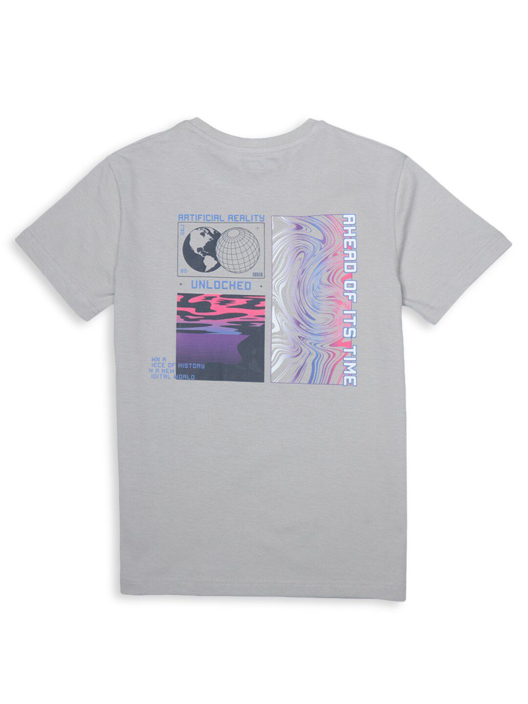 Gini and Jony Boys Conversational Printed Cotton T-Shirt-picture-19