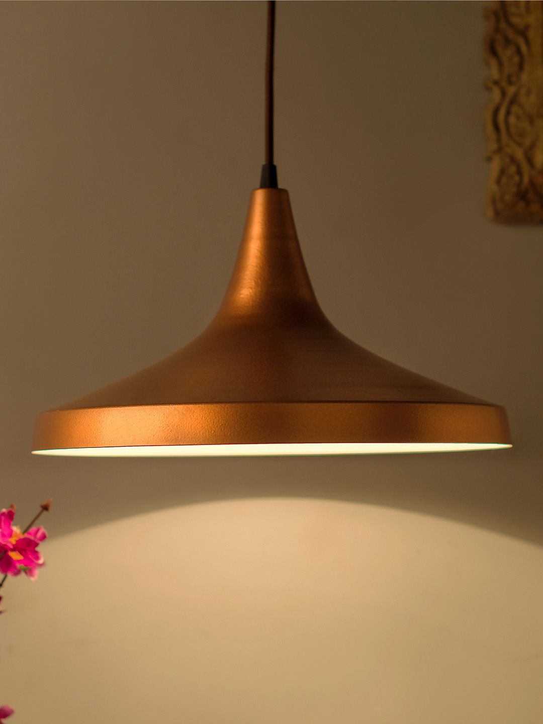 Homesake Copper Danish Shaped Metal Ceiling Lamp-image-45