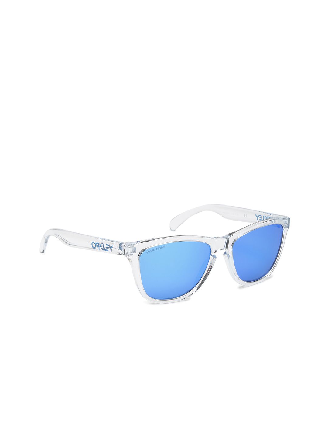 OAKLEY Men UV Protected Blue Lens Square Sunglasses - 0OO90139013D055