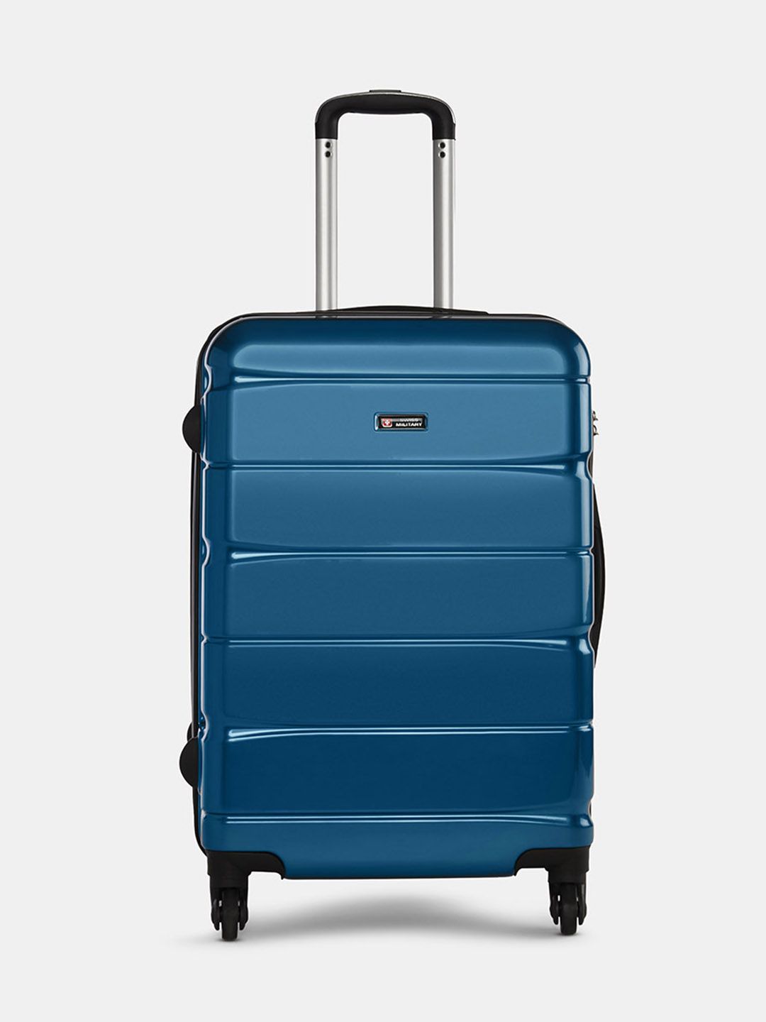 SWISS MILITARY Water Resistant Hard-Sided Trolley Suitcase