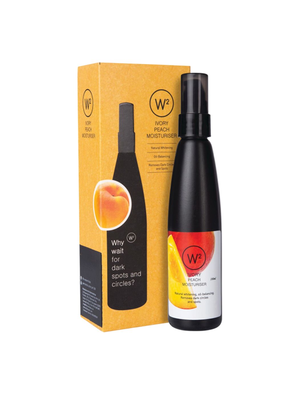 W2 Why Wait Ivory Peach Moisturizer For Dark Spots & Dark Circles-100 ml-image-43
