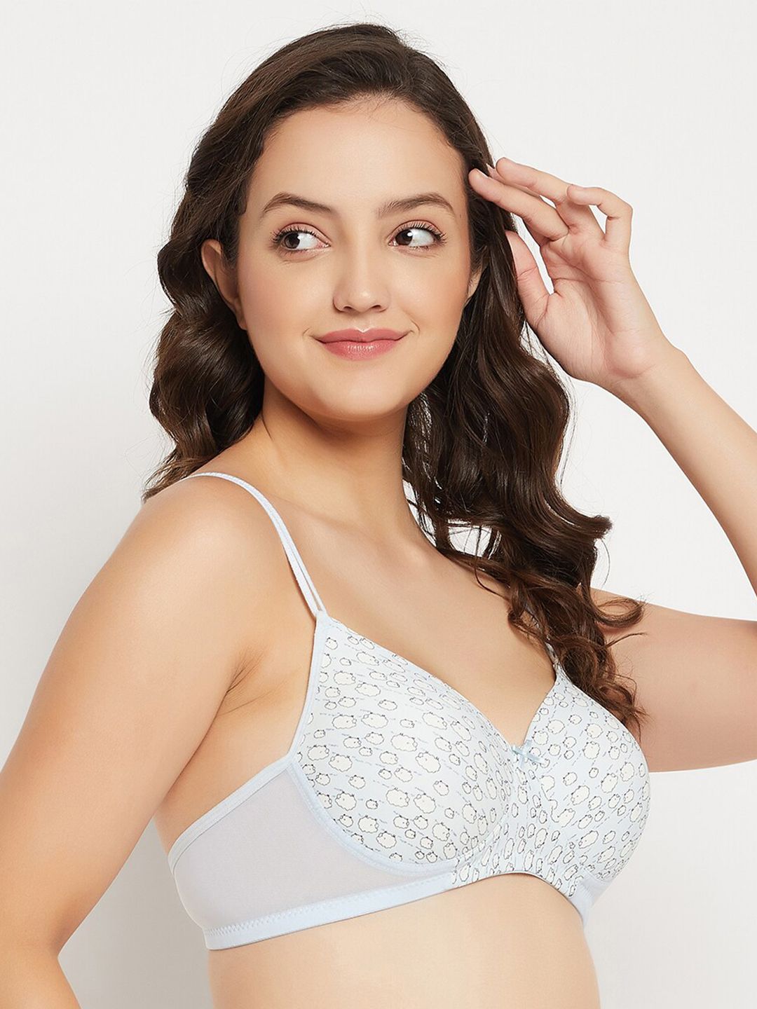 Buy Zelocity By Zivame Typography Printed Full Coverage Bra - Bra