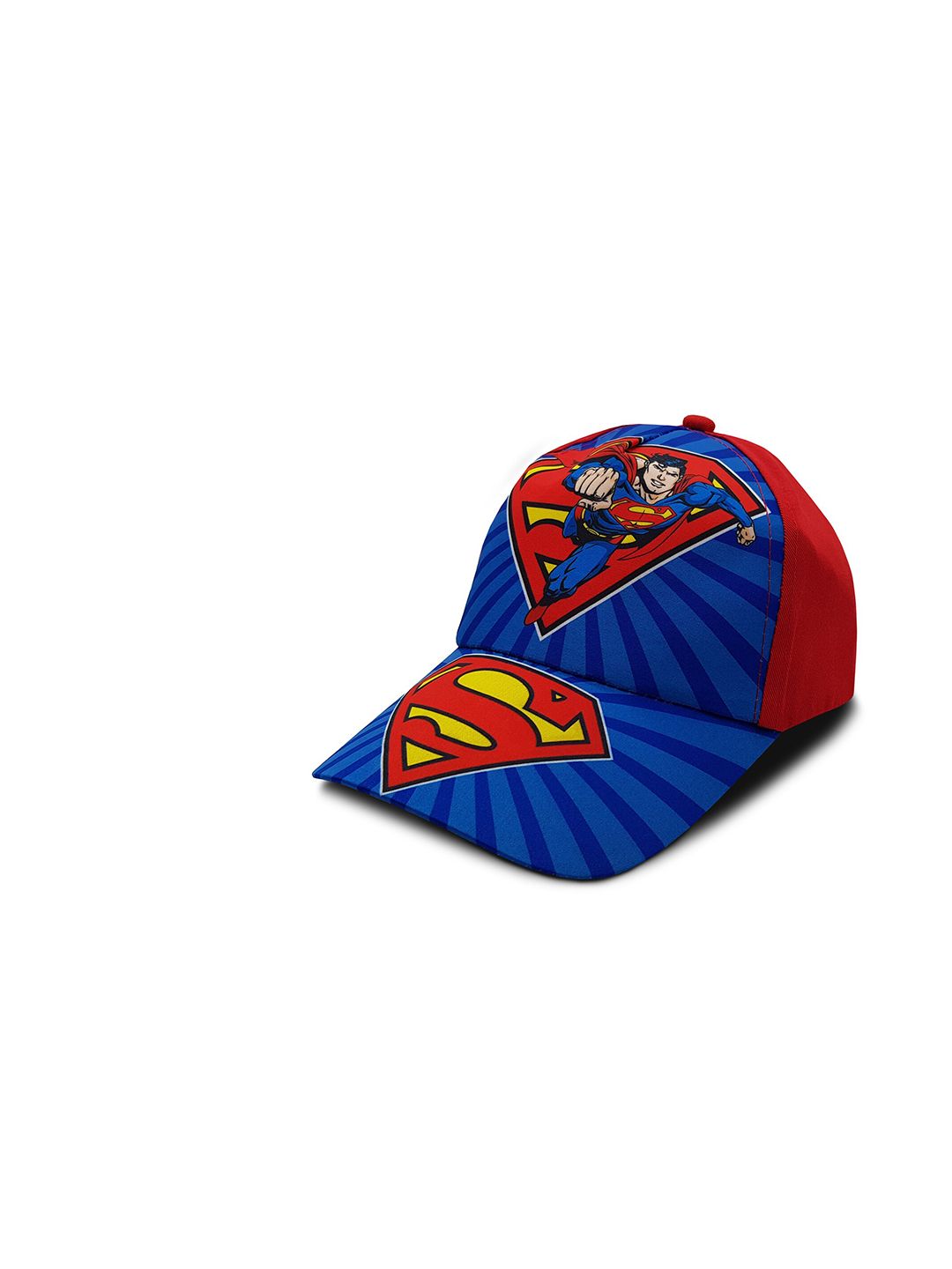 JENNA Boys Superman Printed Baseball Cap-picture-31