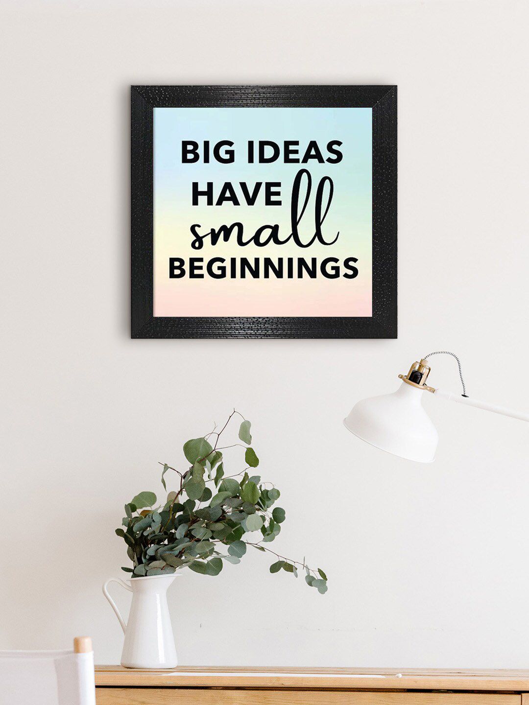 Gallery99 Blue & Black Motivational Quote Wall Art-picture-15