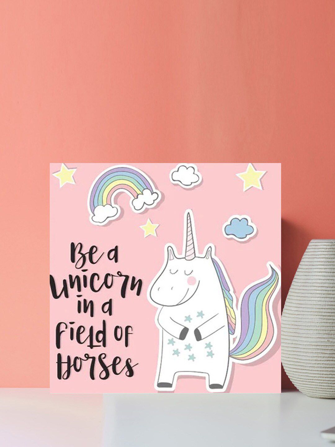 Gallery99 Pink & Black Motivational Quote Painting Wall Art-picture-11