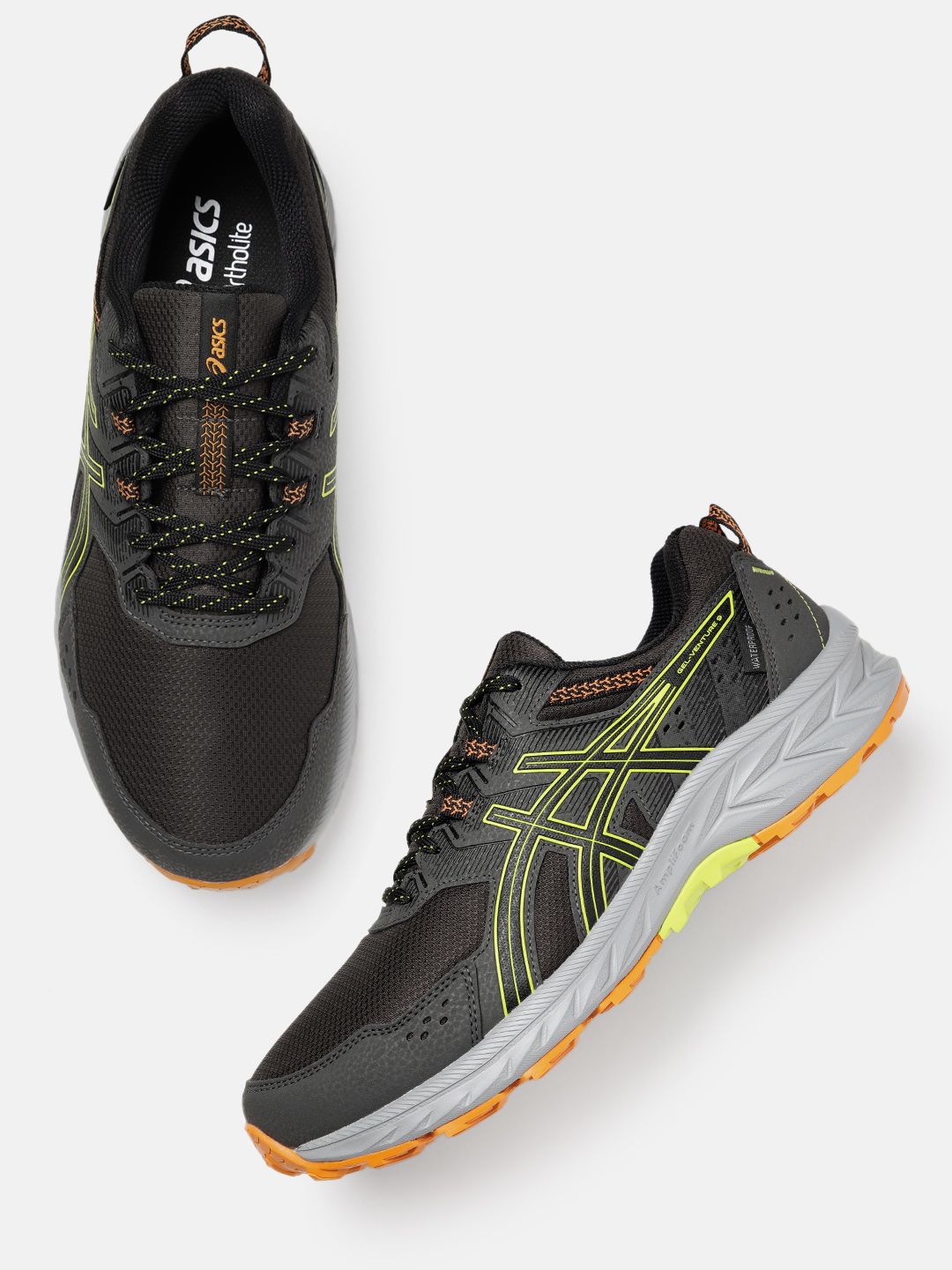 Asics mens waterproof on sale shoes