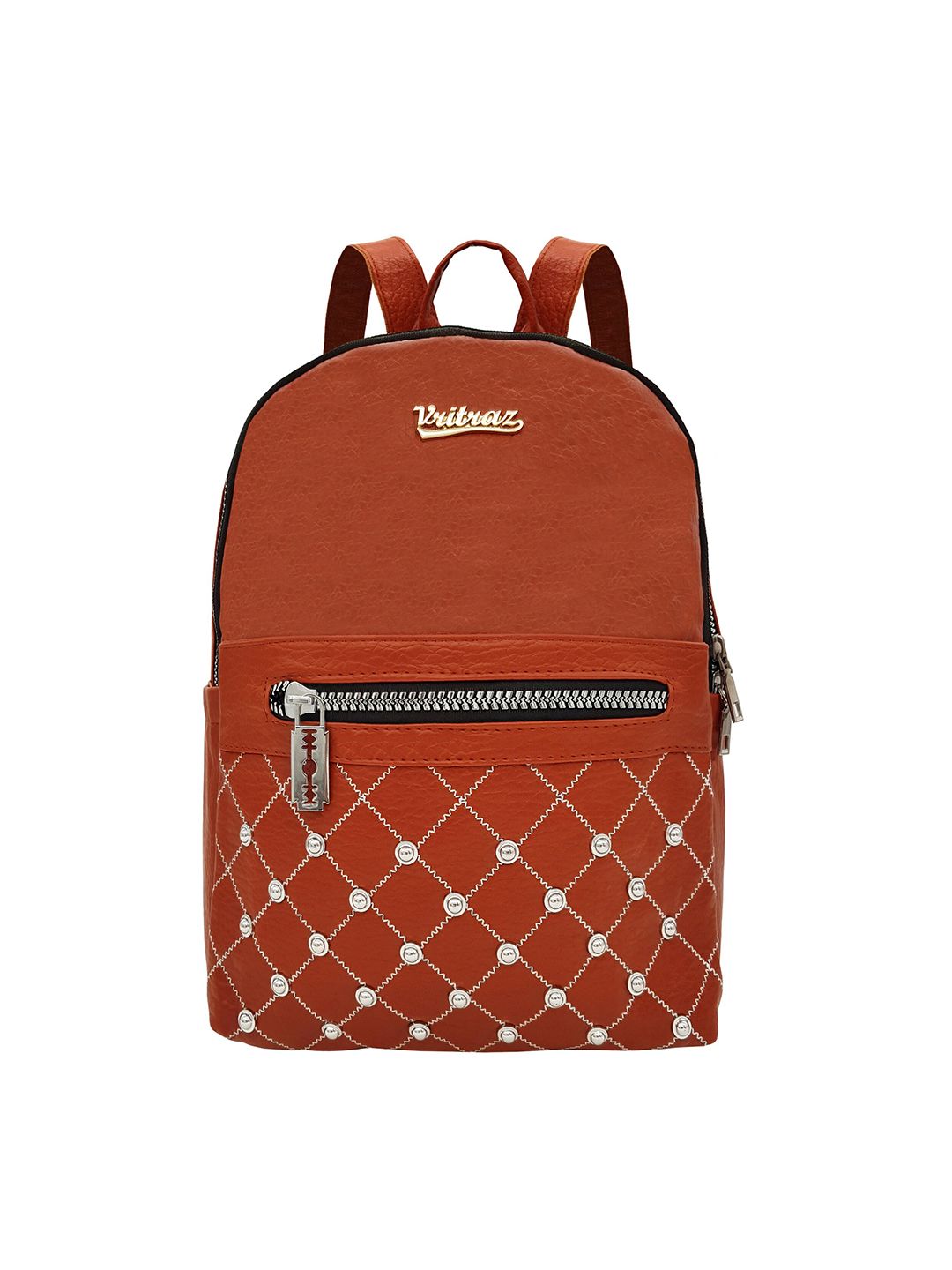 JENNA Women Leather Embellished Backpack-picture-25