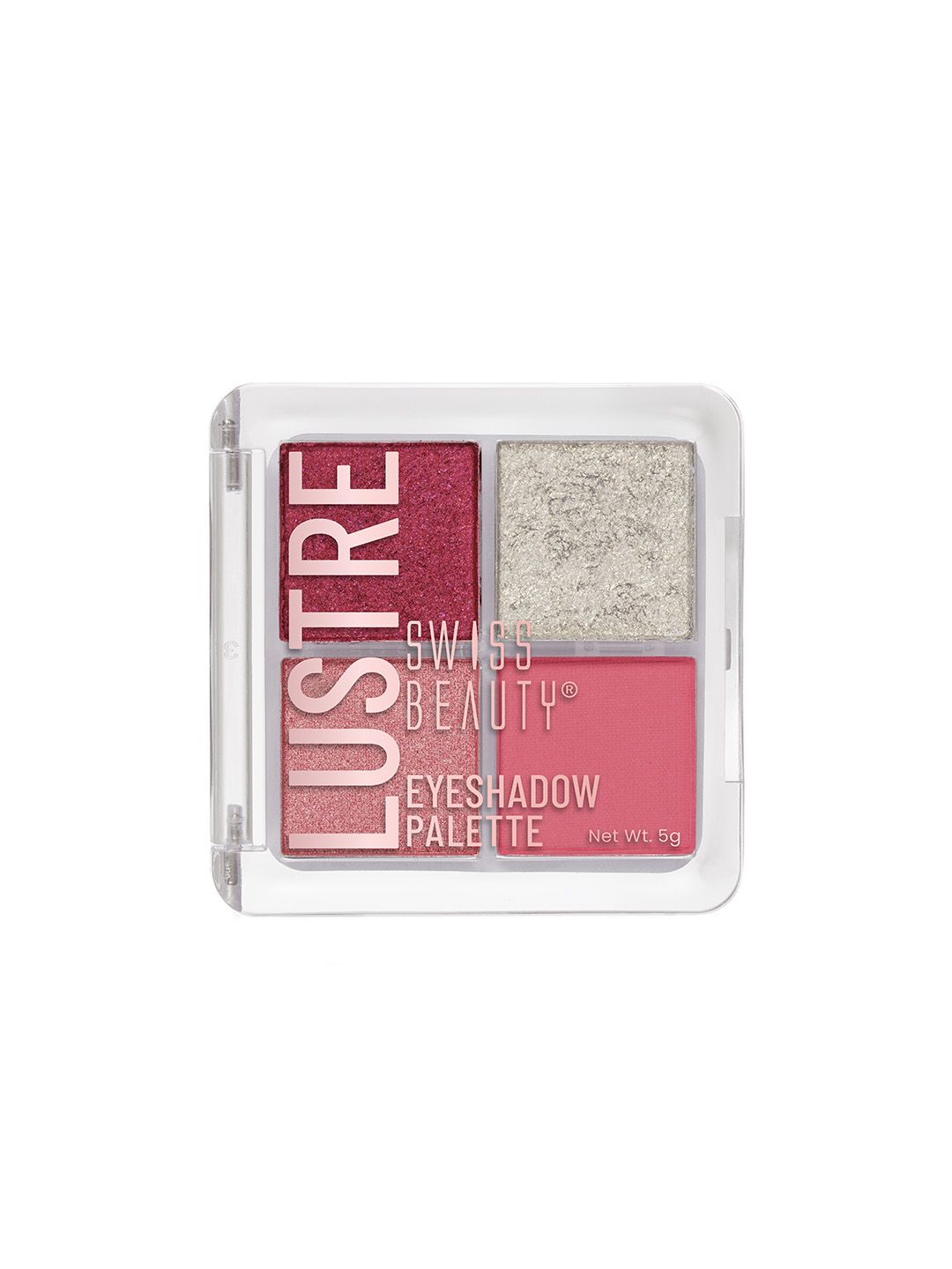 SWISS BEAUTY Highly Pigmented Lustre Eyeshadow Palette 5 g - Rose n Petals 01-picture-19