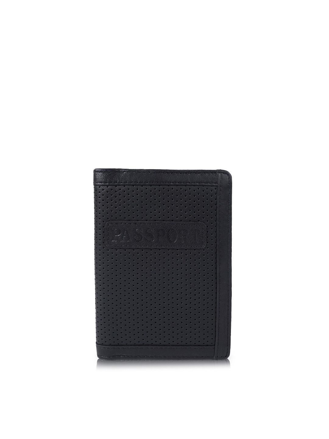 CIMONI Black Leather Passport Holder With Passport Holder-picture-15