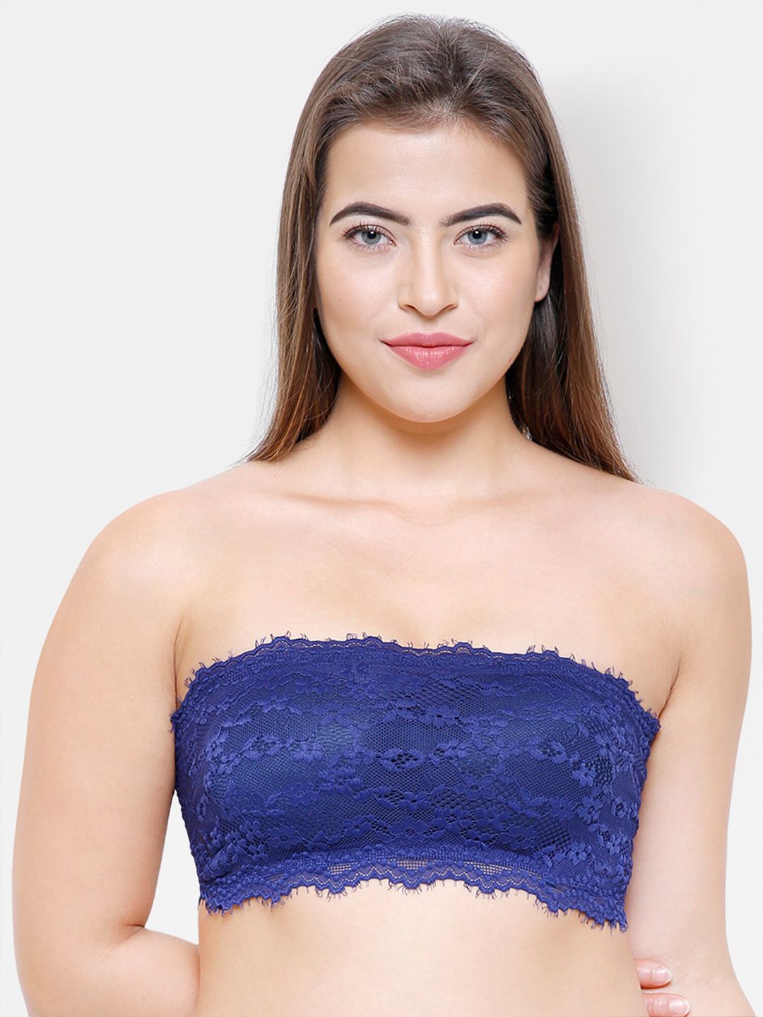 NOIRA Half Coverage Lightly Padded All Day Comfort Bandeau Bra