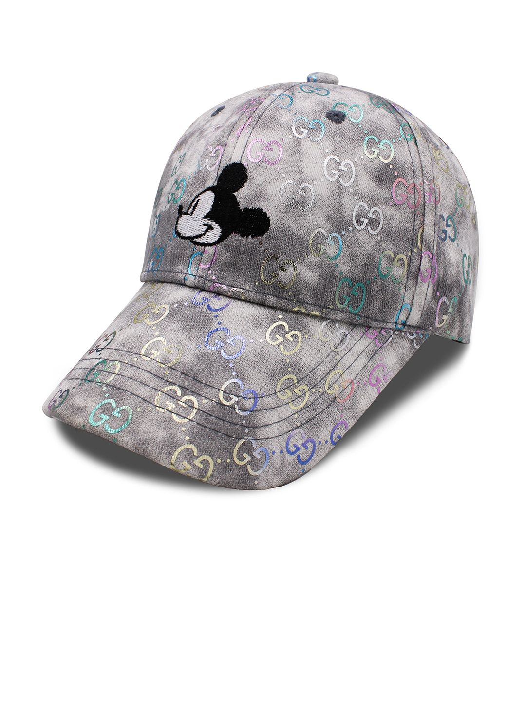 JENNA Kids Mickey & Donald Embroidered Cotton Baseball Cap-image-12