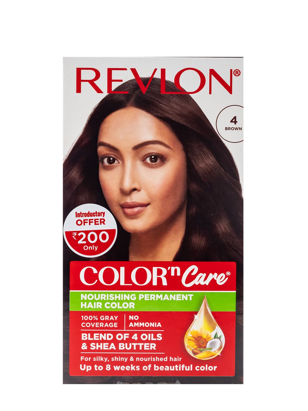 Revlon Color n Care Nourishing Permanent Hair Colour with Shea Butter - Brown 4-picture-36