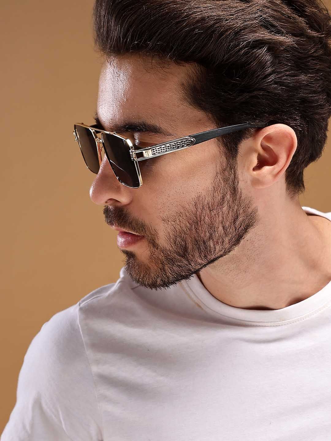 Voyage Full Rim Wayfarer Sunglasses with UV Protected Lens 58240MG4209-image-31