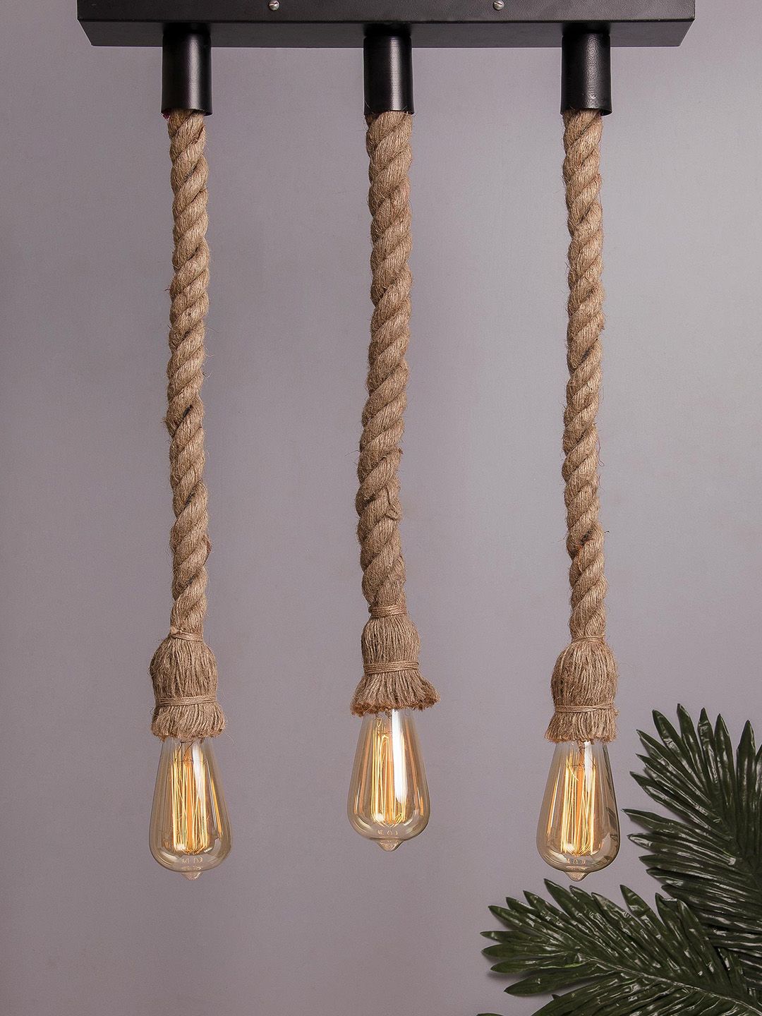 Homesake Black 3-Lights Linear Cluster Pendant Ceiling Lamp-image-12