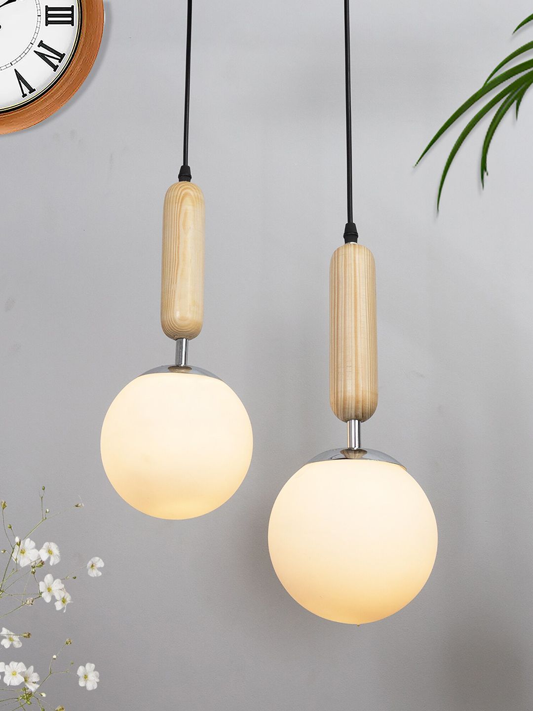 Homesake Beige Textured Ceiling Bullet Lamp-image-36